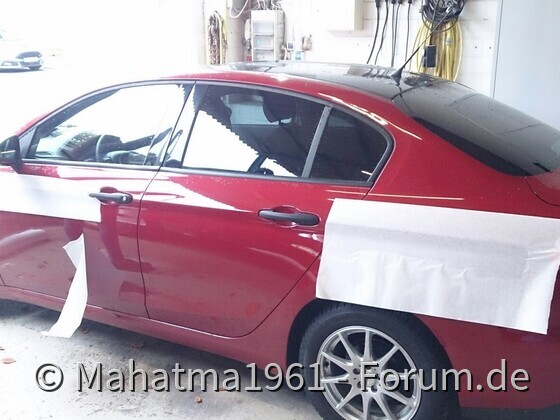 Tipo–Folierung – erste Vorbereitungen