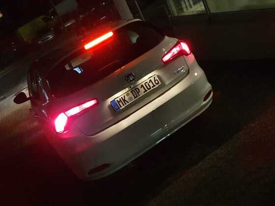 Tipo Heckansatz in Wagenfarbe