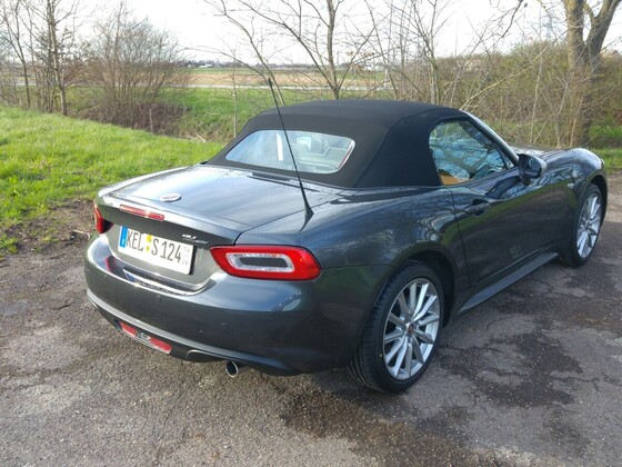 Meine erste Ausfahrt mit dem Spider