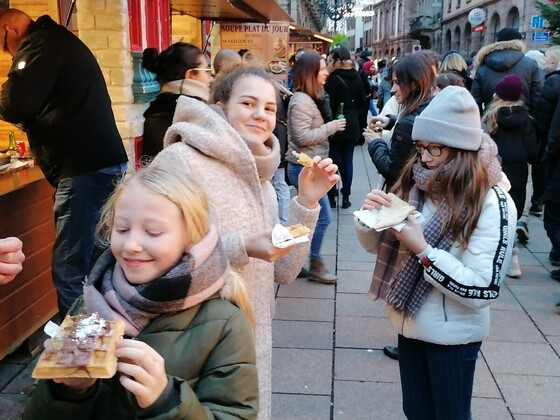 Mit der Tipo Clique auf dem Weihnachtsmarkt in Straßburg