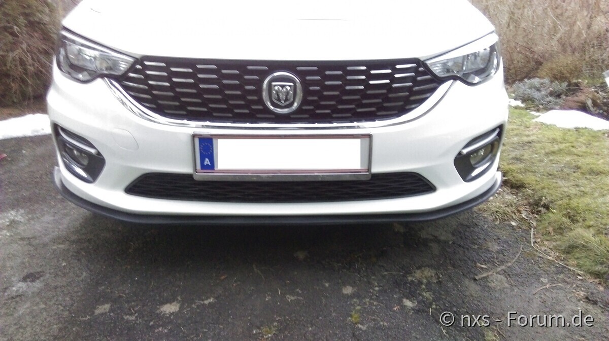 Fronstpoilerlippe, neue LEDs sowie Endrohre