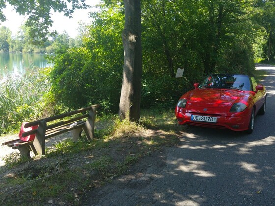 Ein Tag am See mit der alten Dame