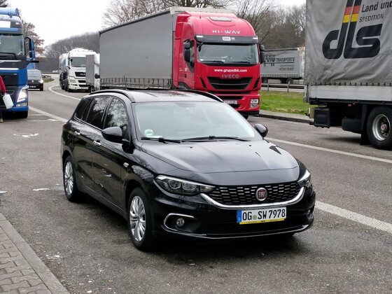 Susis "Turbo" auf der heutigen Reise nach Bochum