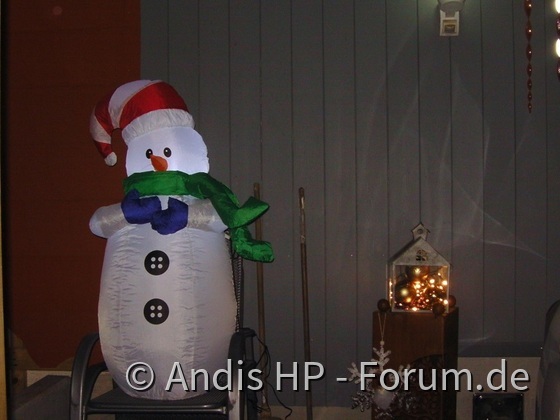 Schneemann ohne Schnee