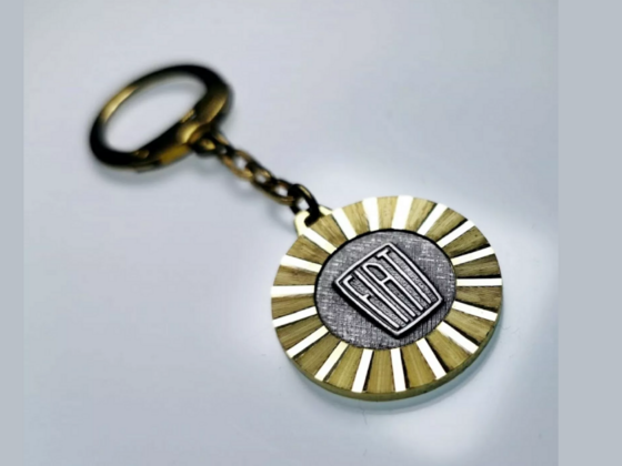 Original Fiat Schlüsselanhänger von 1954