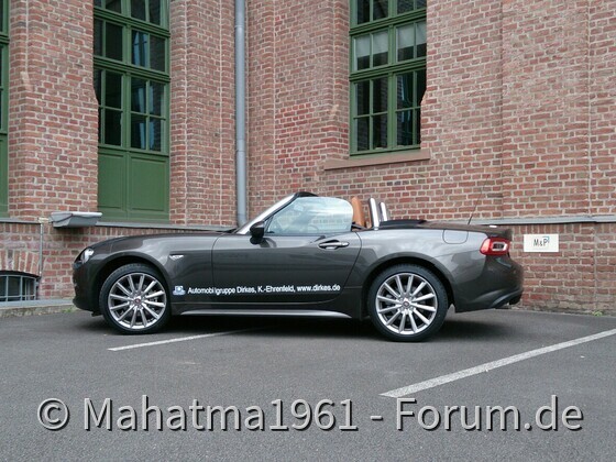 Probefahrt Fiat 124 Spider