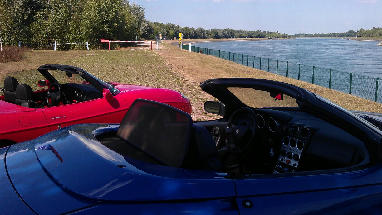 Sonntagsausflug vor einigen Jahren oben ohne.