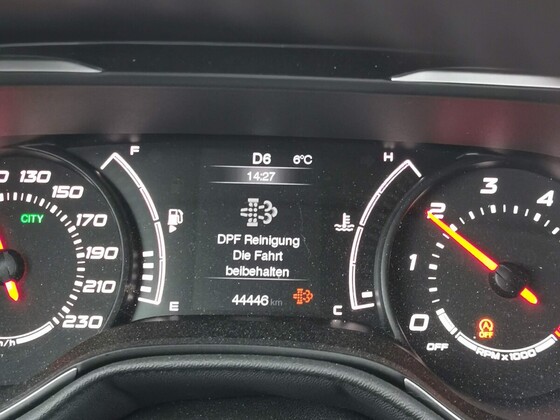 Auch noch nicht gesehen, die DPF Reinigung :D