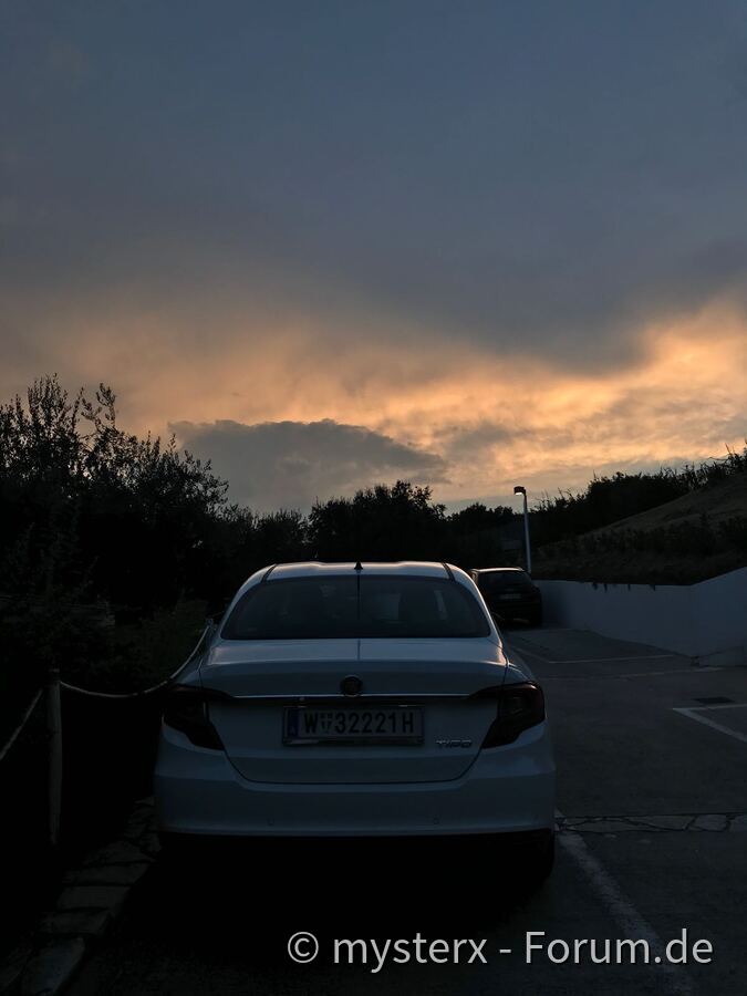 tramonto sulla costa dei trabocchi
