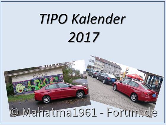 "Privater" TIPO-Kalender 2017