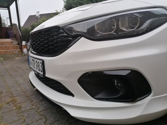 Cleaner Frontgrill montiert
