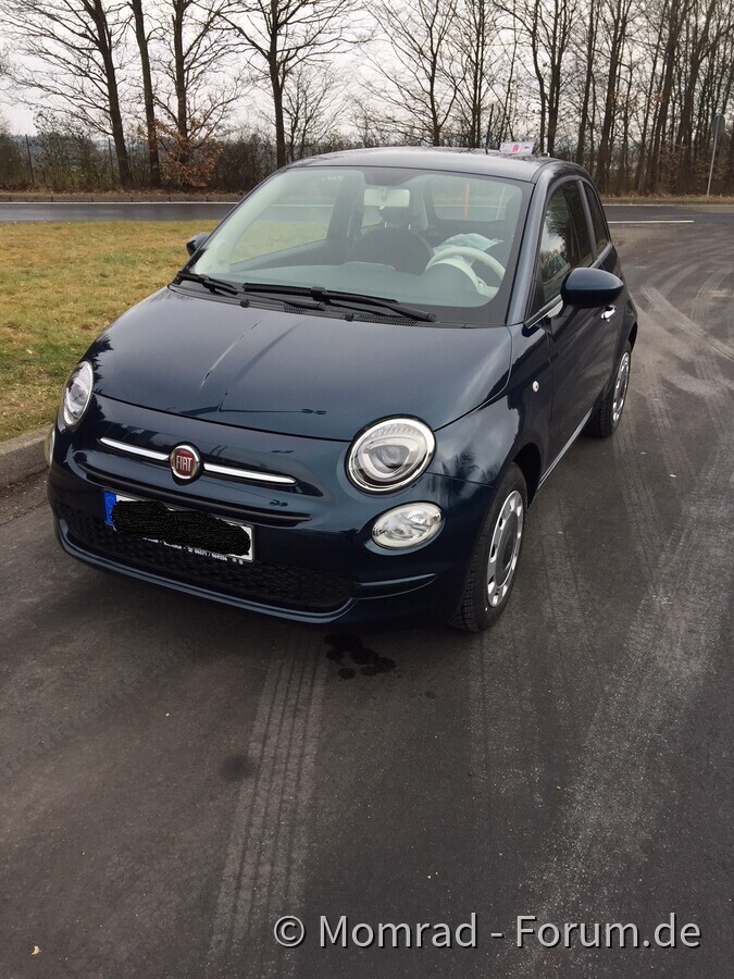 Fiat 500 Popstar meiner Frau
