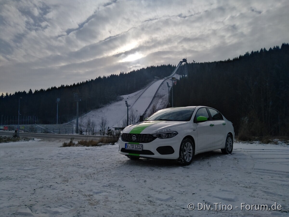 Skisprungschanze in Klingenthal