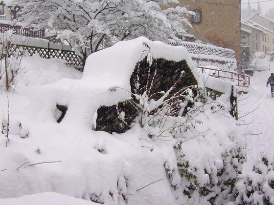 Vor fast genau 7 Jahren, der letzte Schnee