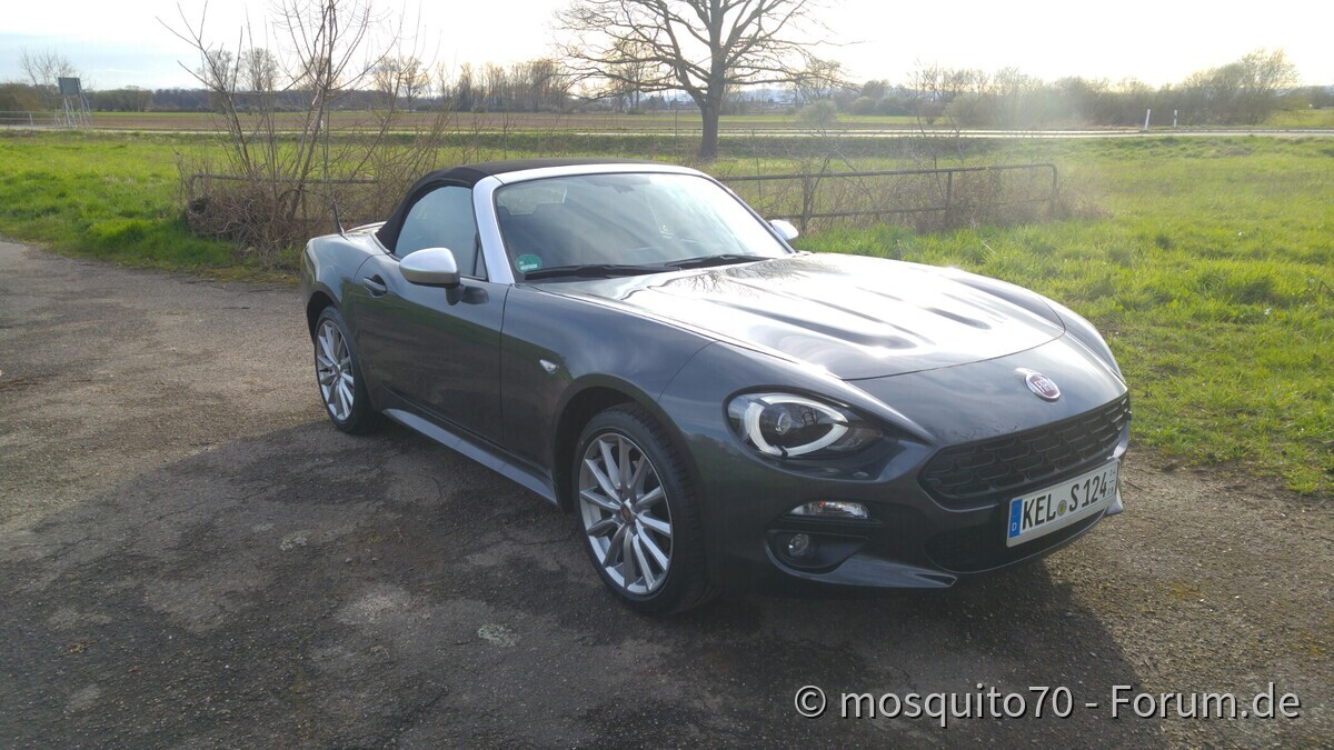 Meine erste Ausfahrt mit dem Spider