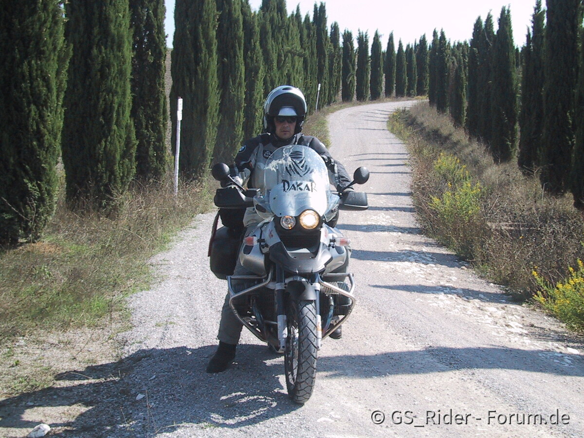 Deswegen GS_Rider .... hier in der Toskana