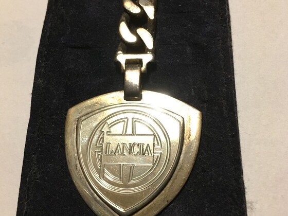 Lancia-Kappa Anhänger -silber-