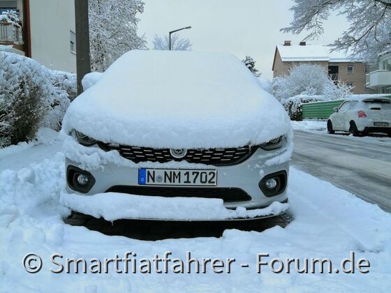 Der Schnee in Nürnberg