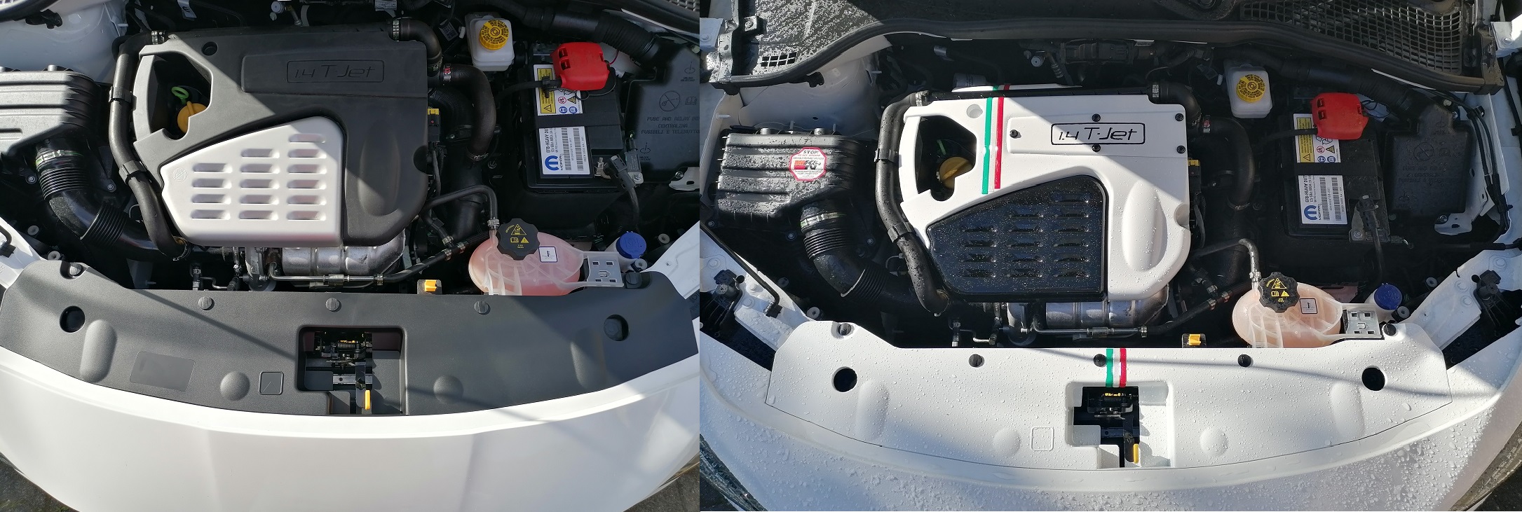 Motorraumumgestaltung vorerst abgeschlossen.