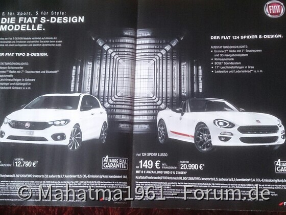 FCA Werbung