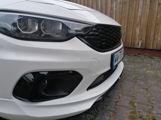 Cleaner Frontgrill montiert