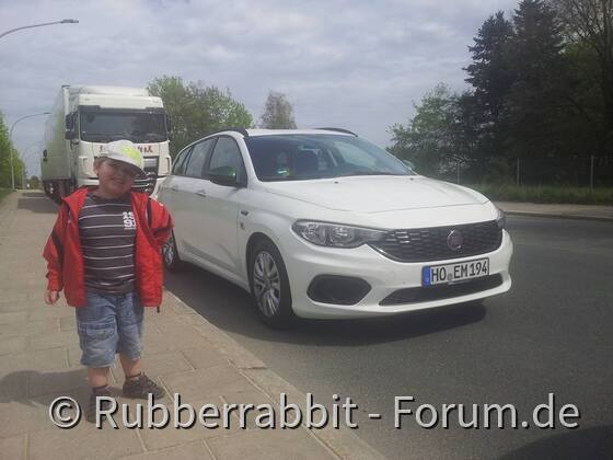 Samstags mit dem Tipo unterwegs....