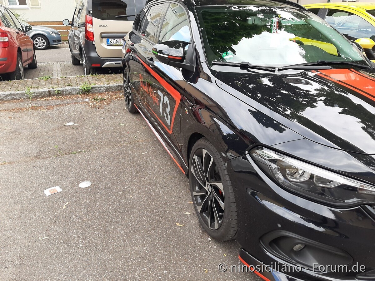 M3 Spiegelkappen mit Italia Fahne