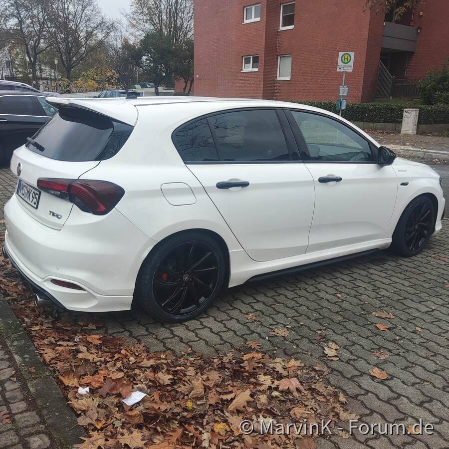 Von der Seite auch sportlich