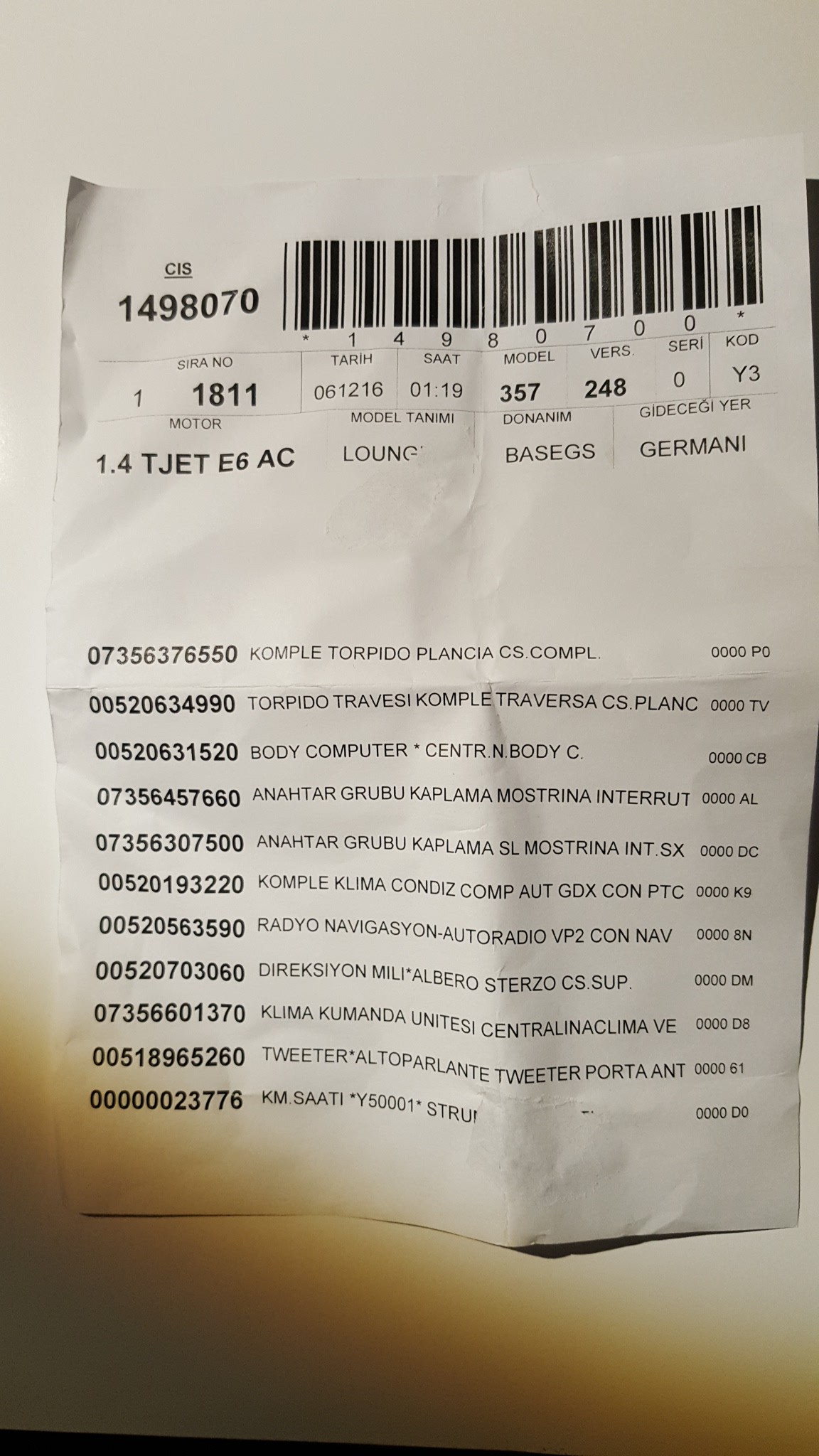 "Geburtsurkunde"