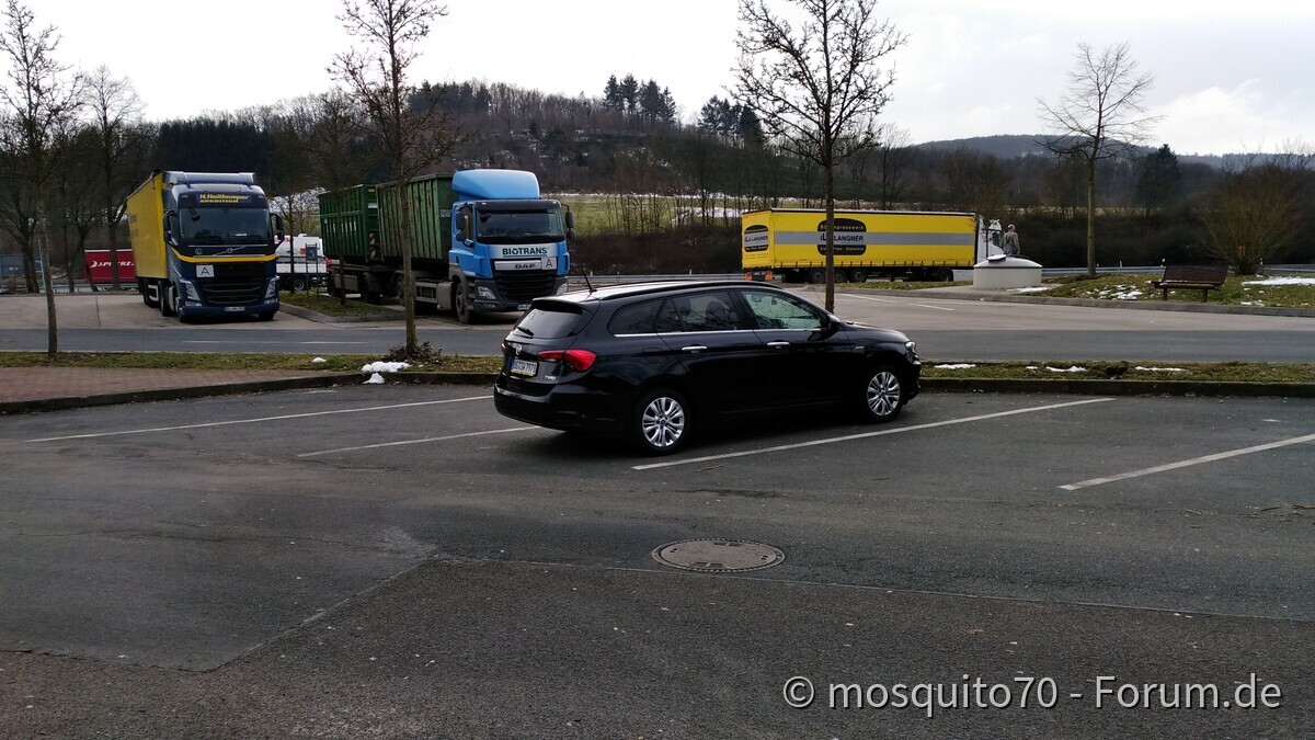 Susis "Turbo" auf der heutigen Reise nach Bochum