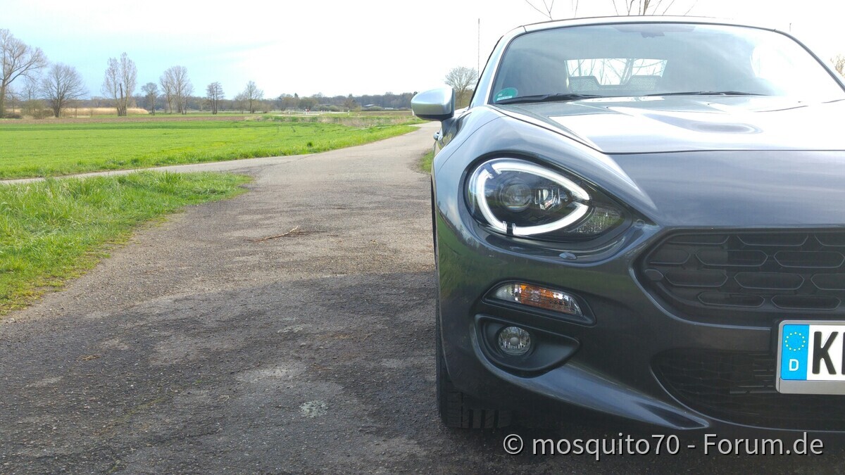 Meine erste Ausfahrt mit dem Spider