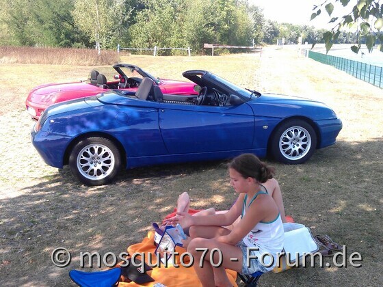 Sonntagsausflug vor einigen Jahren oben ohne.