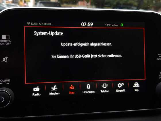 TomTom Update 1035 erfolgreich