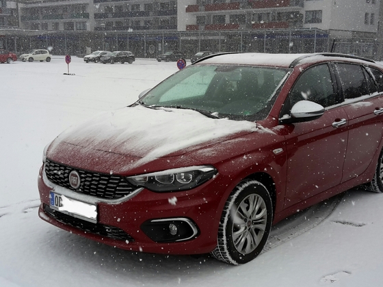 Ein Tipo im Schnee...
