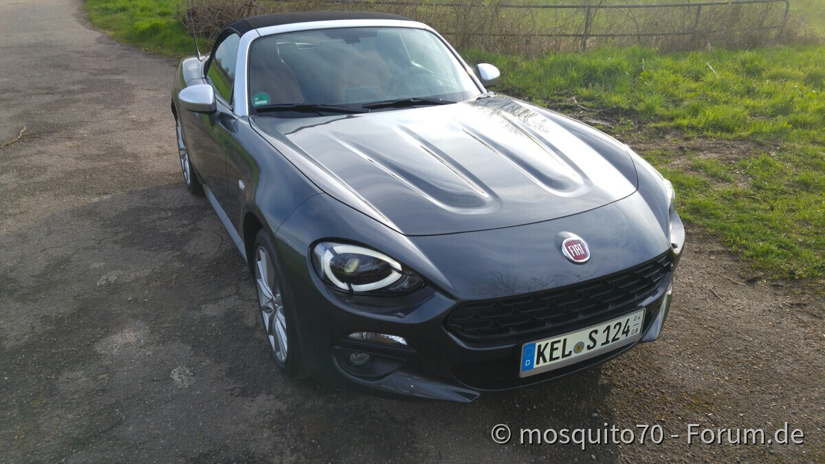 Meine erste Ausfahrt mit dem Spider