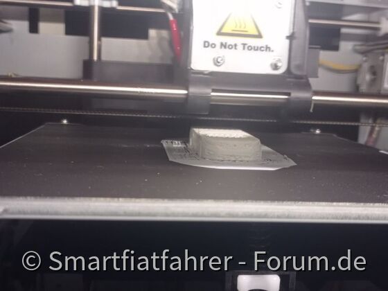 Der erste 3D Druck Tipo