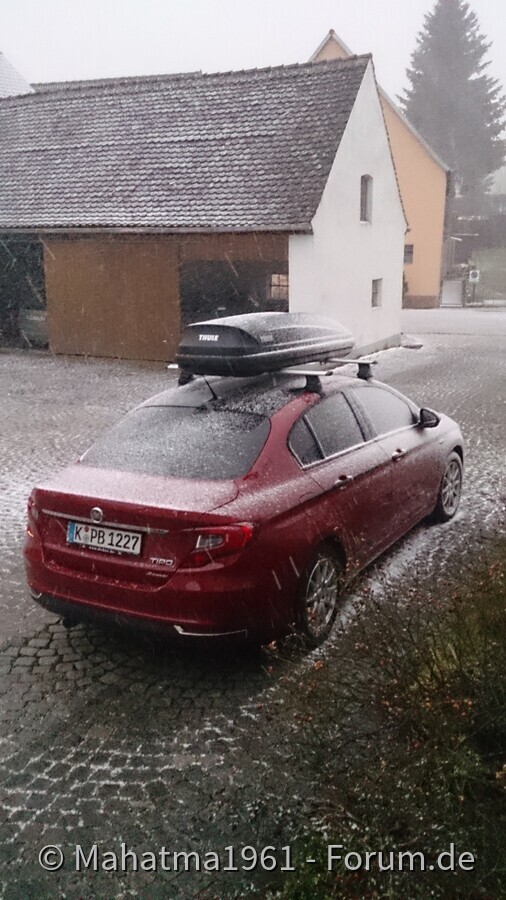 Wetterumschwung auch hier!