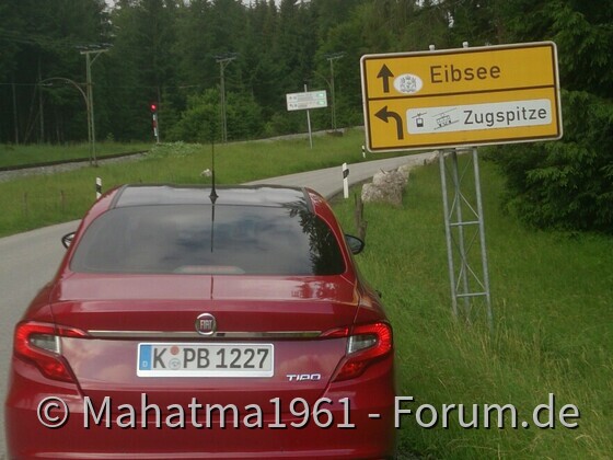 Tipo fast auf der Zugspitze
