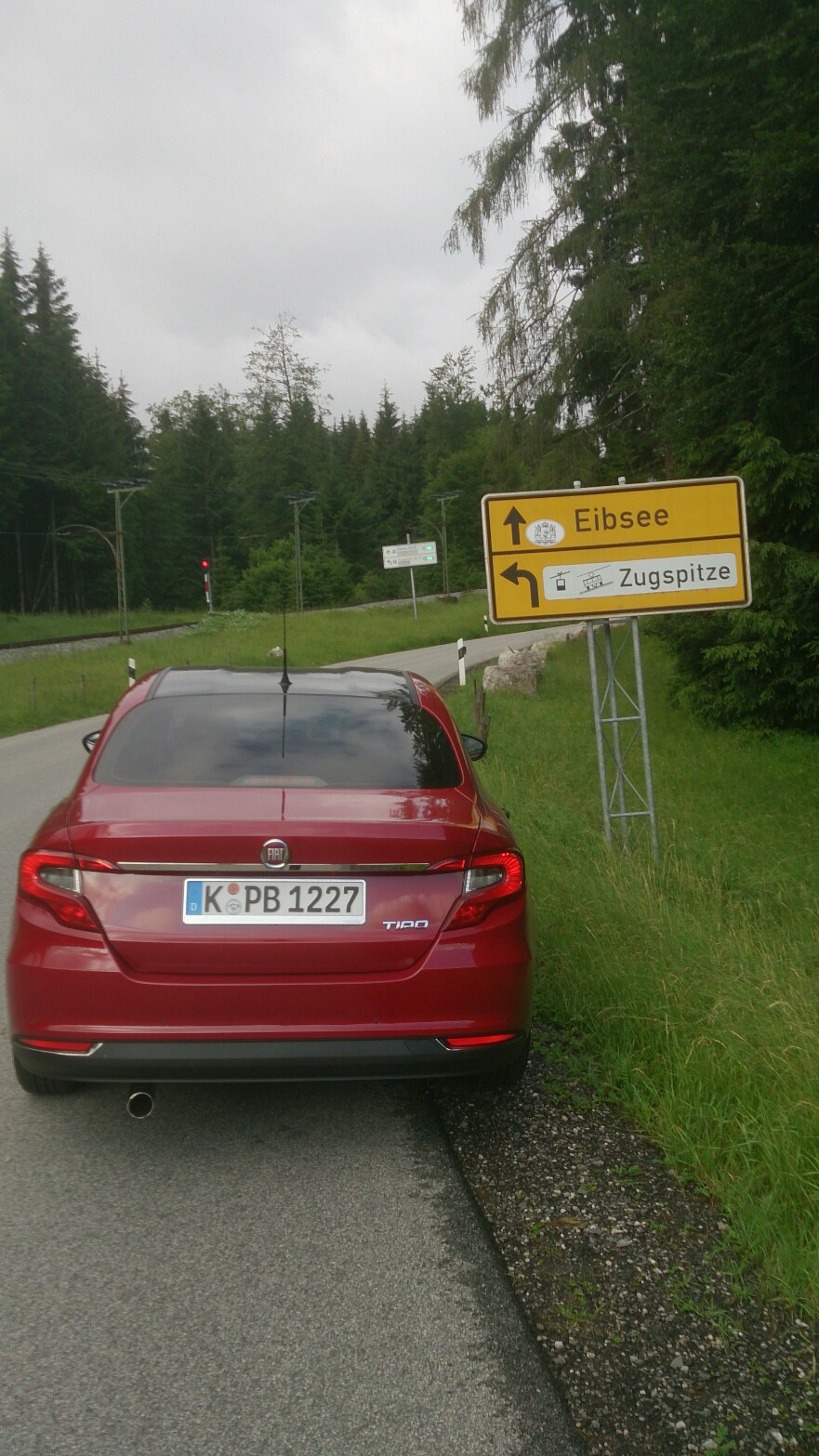 Tipo fast auf der Zugspitze