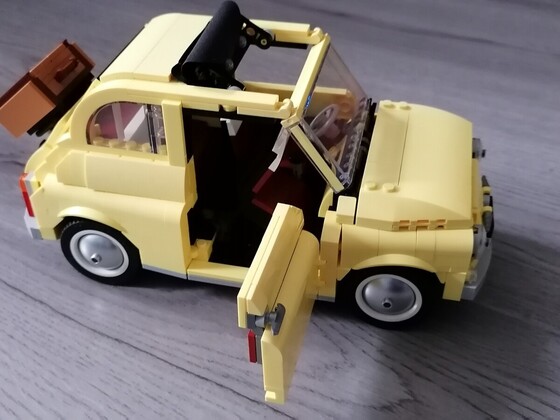 Eines meiner Weihnachtsgeschenke Fiat 500