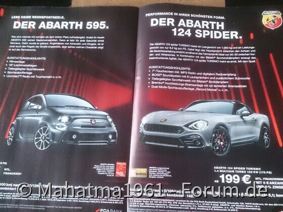 FCA Werbung