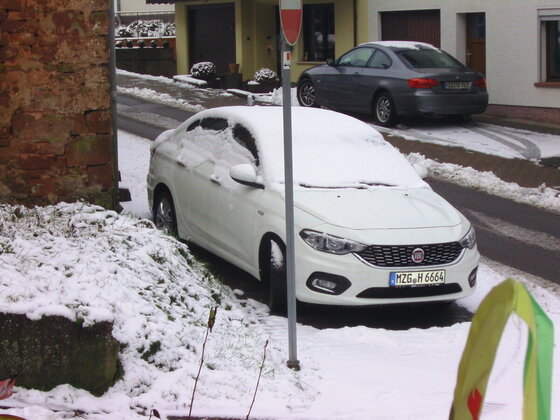 9.30 Uhr in Deutschland. Der Schnee ist fast Vergangenheit...