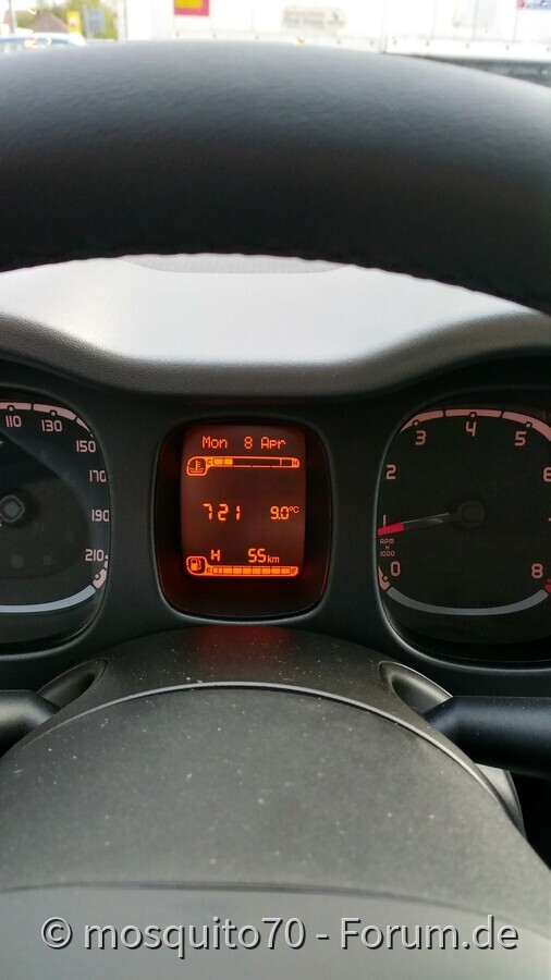 Ich darf mal wieder Panda fahren