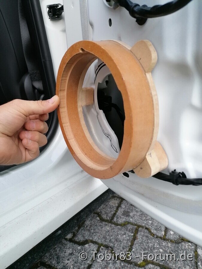 Lautsprecheradapter fast fertig