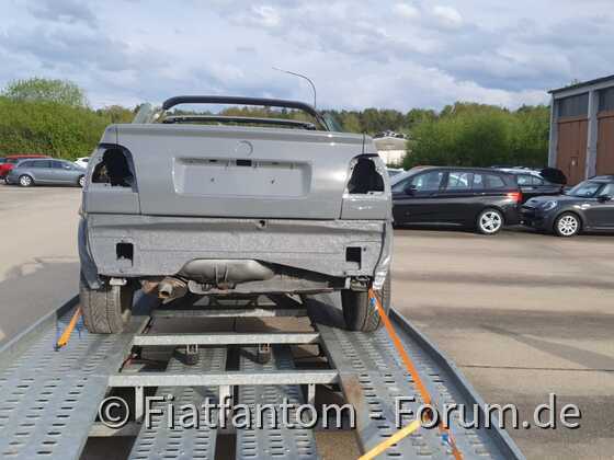 Golf 3 Cabrio von Justins Freundin frisch gelackt