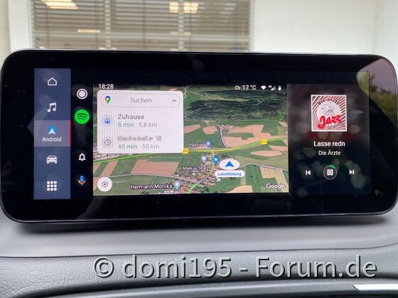 10,25" Infotaimentsystem