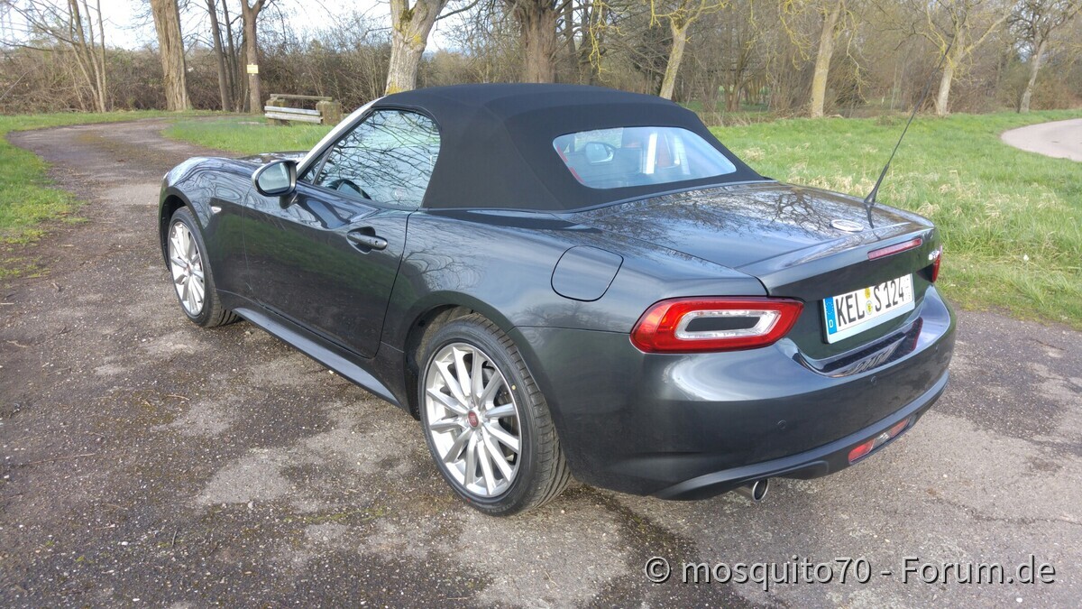 Meine erste Ausfahrt mit dem Spider