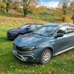 zwei Tipos im Herbst
