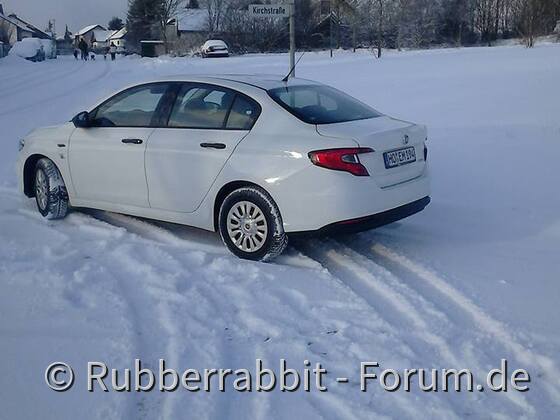 Sie sehen? Schnee!