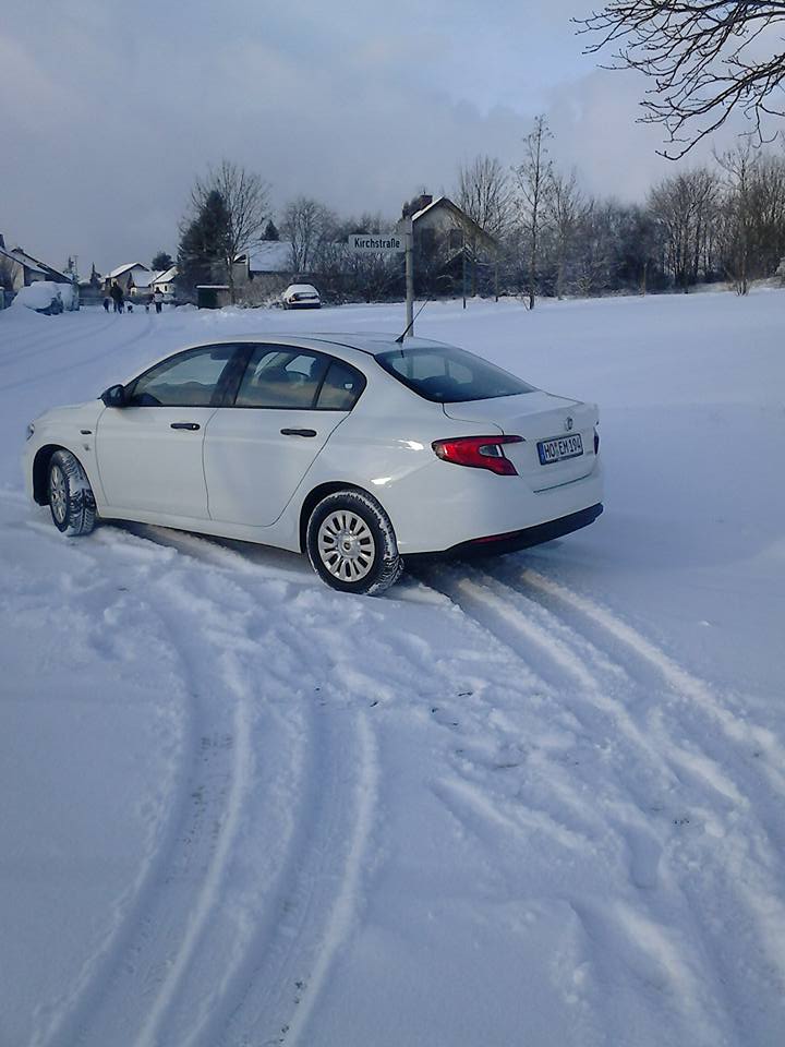 Sie sehen? Schnee!